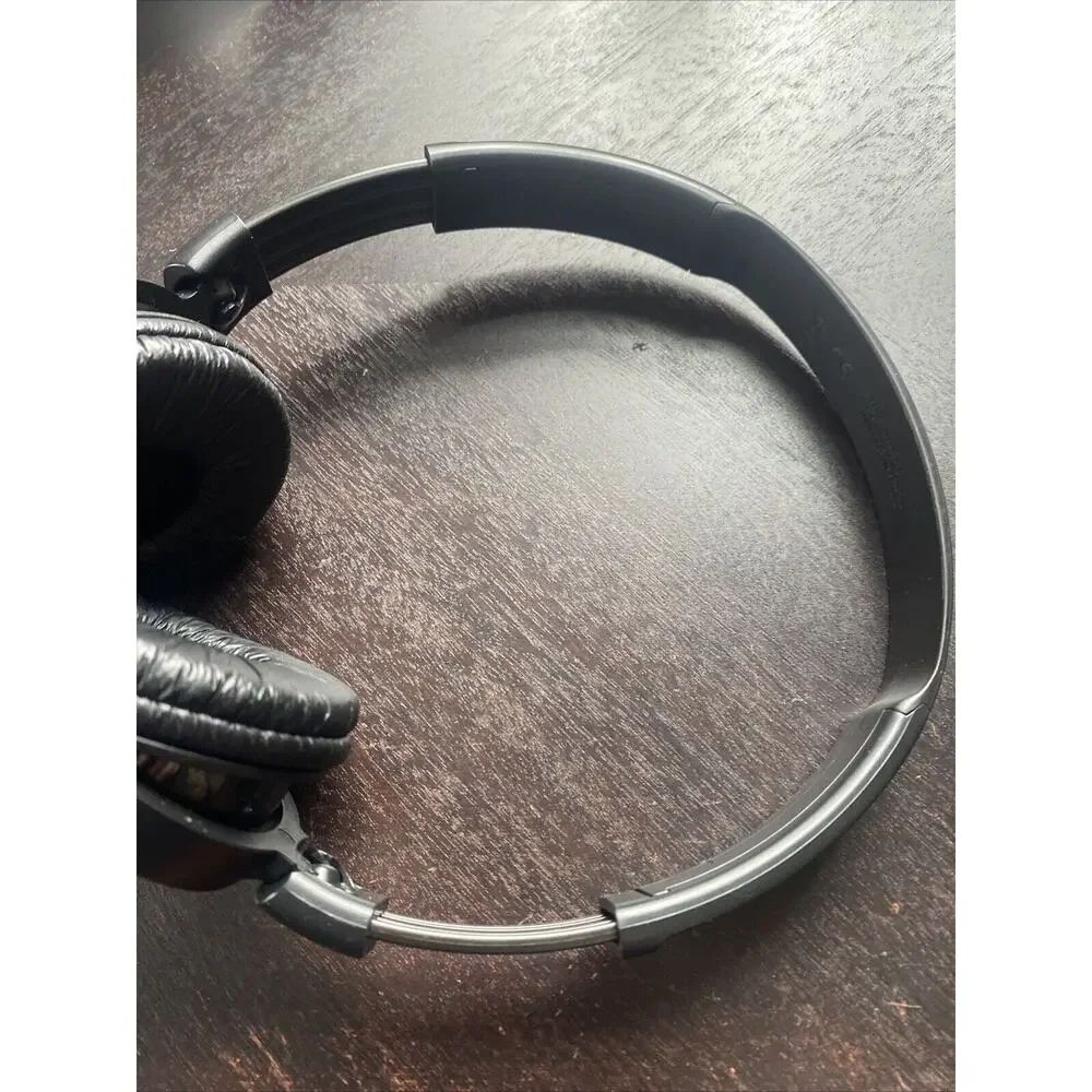 Sony Foldable Headphones MDR-ZX110 Over Ear Adjustable Black Wired Tested & Work